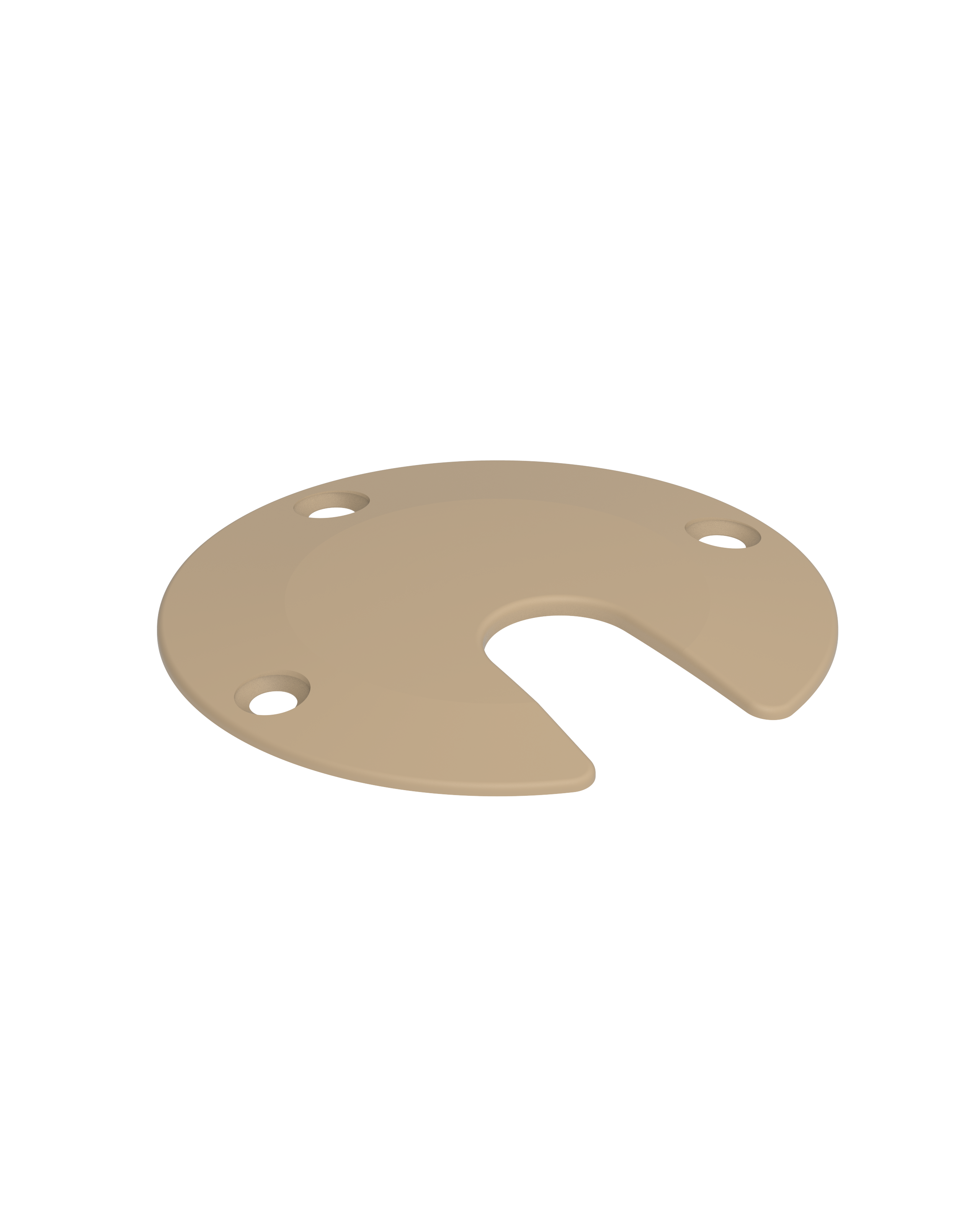 Burr hole cover type 3